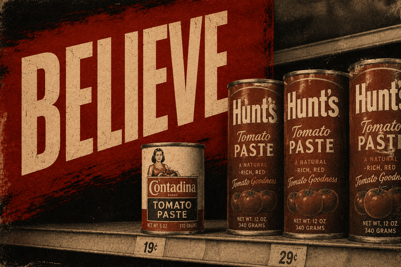 Howard Gossage Contadina Tomato Paste