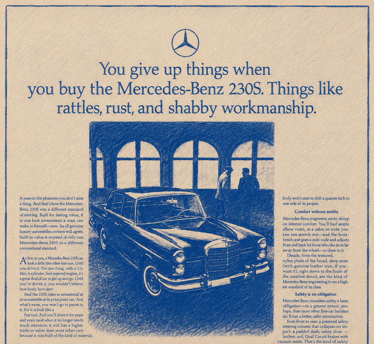 David Ogilvy Mercedes Ad