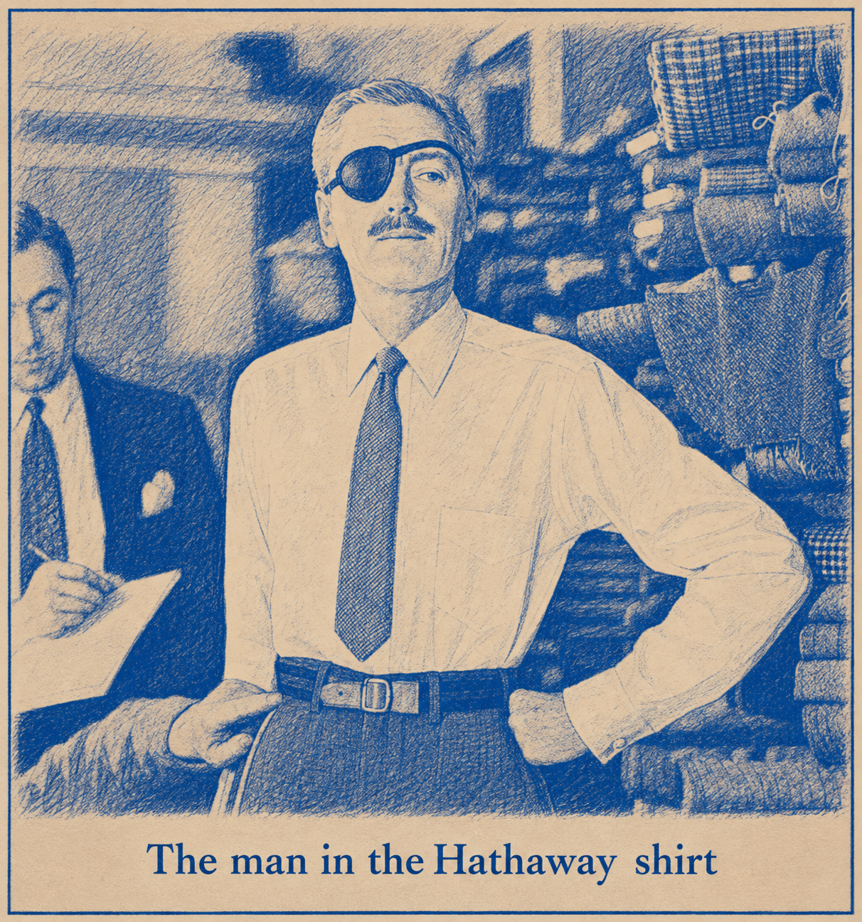 David Ogilvy Eye Patch Ad